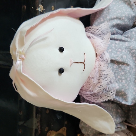 Rabbit Handmade Pink and purple - Picture 2 of 2